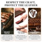 4PCS 100% Horse Hair Brush for Leather Shoe Brush Cleaning Boot Care Horse Hair Brush for Polishing Shining Buffing Dauber Applicator Suede Brush Professional Shoe Shine Brush for Cloth Car Seat Bag
