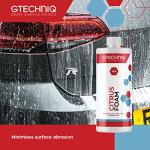 Gtechniq W4 Citrus Foam Shampoo and Degreaser for Cars 1L | Removes Road Grime and Enhances Shine, Non-Caustic Formula, Easy to Apply