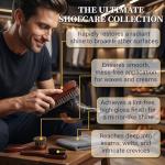 4PCS 100% Horse Hair Brush for Leather Shoe Brush Cleaning Boot Care Horse Hair Brush for Polishing Shining Buffing Dauber Applicator Suede Brush Professional Shoe Shine Brush for Cloth Car Seat Bag