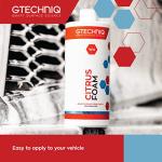 Gtechniq W4 Citrus Foam Shampoo and Degreaser for Cars 1L | Removes Road Grime and Enhances Shine, Non-Caustic Formula, Easy to Apply
