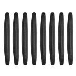 HARFINGTON 8pcs Car Bumper Guard Strip Anti-Collision Anti-Scratch Bumper Protector Trim Universal Front and Rear Bumper Guard for Cars SUV Pickup Truck, Black