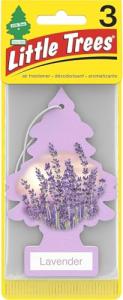 Little Trees Hanging Car and Home Air Freshener, Lavender Scent, 3 Pack
