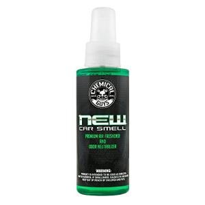 Chemical Guys AIR_101_04 New Car Smell Premium Air Freshener and Odor Eliminator, New Car Scent, (Great for Cars, Trucks, SUVs, RVs & More) 4 fl oz