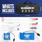 ReadyCore's Car Tool Kit, Stainless Steel Assorted 5th Wheel Pin Puller, Long Distance Hook Tool, Pull Hook J-Hook