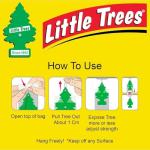 Little Trees Hanging Car and Home Air Freshener, Lavender Scent, 3 Pack