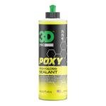 3D POXY Montan Wax Sealant – Long Lasting Hybrid Car Wax for High Gloss Finish & Paint Protection | Non-Staining Formula | Easy to Apply | Made in USA | 16 oz