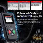 2026 Ver. EDIAG OBD2 Scanner YA-101 Auto Code Reader for Check Engine Light,O2 Sensor,EVAP Test,On-Board Monitor Test,Smog Check,OBD2 Diagnostic Scan Tool for All OBD2 Cars Since 1996-Upgrade Version
