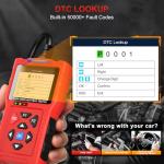 TopDiag T300PRO OBD2 Scanner Diagnostic Tool & 12V/24V Battery Tester, Automotive Scan Tool for Check Engine Light, Live Data, Car Code Reader and Car Battery Health Analyzer