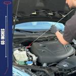 ReadyCore's Car Tool Kit, Stainless Steel Assorted 5th Wheel Pin Puller, Long Distance Hook Tool, Pull Hook J-Hook