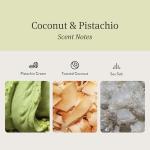 Drift Car Air Freshener - Stone Fragrance - Automotive Odor Eliminator - Long Lasting Scent - Scent Refill - Coconut & Pistachio Starter Kit