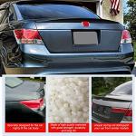 cciyu Black ABS Rear Spoiler Wing Accessories for 2008 2009 2010 2011 2012 for Honda Accord Sedan Trunk Spoiler Wing
