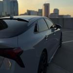 STSEV01 Rear Window Spoiler Roof Wing Fit for KIA K5 2021-2025 2026 EX/LX/LXS/GT/GT-Line, Glossy Black Sporty Style Top Wing Lip Exterior Accessories