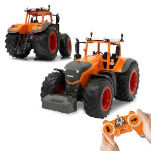 Jamara - Fendt 1050 Vario Municipal Tractor, 405045, Orange, One Size