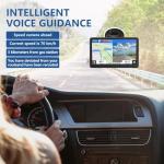 GPS Navigation for Car Truck Drivers 7 inch Navigation Systems for Car with Voice Guidance and Speed Camera Warning 2D&3D map Americas Maps Free Lifetime Map