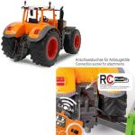 Jamara - Fendt 1050 Vario Municipal Tractor, 405045, Orange, One Size