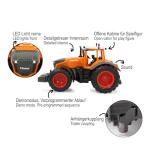 Jamara - Fendt 1050 Vario Municipal Tractor, 405045, Orange, One Size