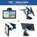 GPS Navigation for Car Truck Drivers 7 inch Navigation Systems for Car with Voice Guidance and Speed Camera Warning 2D&3D map Americas Maps Free Lifetime Map