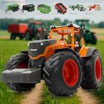 Jamara - Fendt 1050 Vario Municipal Tractor, 405045, Orange, One Size