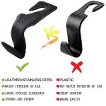 Universal Back Seat Car Hooks for Bags & More
