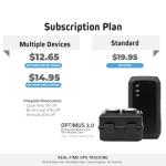 Optimus 3.0 GPS Tracker - Over 1 Month Battery - with Heavy Duty Waterproof Case and Powerful Magnets for Vehicles and Assets