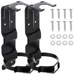 2 Pack Fire Extinguisher Brackets, 2.5 LB Fire Extinguisher Wall Mount Bracket, Metal Heavy Duty Fire Extinguishers Holder for Home, Car, RV, Truck, Mini Fire Extinguishers (Non-Universal)