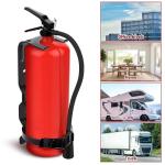 2 Pack Fire Extinguisher Brackets, 2.5 LB Fire Extinguisher Wall Mount Bracket, Metal Heavy Duty Fire Extinguishers Holder for Home, Car, RV, Truck, Mini Fire Extinguishers (Non-Universal)