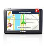 GPS Navigator for Car, Small Size for Limited Cab, 2026 Offline Map with Free Updates Lifetime, 5-inch Touchscreen, Satallete Navigation, Voice Guidance, Speed & Traffic Alerts, Custom Car Routing