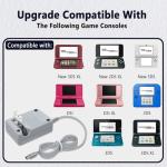 COMeap 3DS Charger Compatible with Nintendo 3DS/ New 3DS/ 2DS/ 2DS XL/DSi XL 100-240V Wall Plug Adapter - with Original Replacement Power Charging Cord 3FT