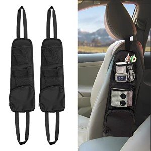 Multi-Pocket Car Seat Hanging Organizer Bag Set