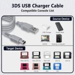 COMeap 3DS Charger Compatible with Nintendo 3DS/ New 3DS/ 2DS/ 2DS XL/DSi XL 100-240V Wall Plug Adapter - with Original Replacement Power Charging Cord 3FT