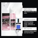 Identicalven 3Pcs Car Interior Cleaner,Polishing Cleaner Car Interior,All Purpose Interior Detail Spray, All Purpose Cleaner for Rubber, Leather