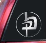 ShadowMajik Krav MAGA Vinyl Decal Sticker (6 Inch, Shiny Chrome)