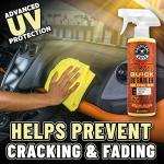 Chemical Guys Leather Quick Detailer - Interior Cleaner and Conditioner for Natural, Synthetic, Pleather, and More, Safe for Car Seats, Furniture, Apparel, Shoes & Boots, Leather Scented - 16 fl oz