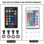 Yuecoom 30W RGB Car Angel Eye Fog Light, Angel Eyes, Round COB LED Lamp, Angel Eye Fog Lamp, Lighting Accessories COB Fog Lamp Car Fog Light, COB Halo