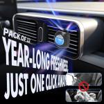 Car Air Freshener Vent Clips, 12 Pack, 6 Ocean, 6 Hawaiian, Provides Long-Lasting Scent, Up to 360 Days, Car Fresheners