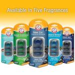 Arm & Hammer AH8203NC New Car Freshness Vent Clip for Car Air Freshener 4 Pack of 3 Piece in Each