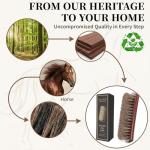 100% 7in Horsehair Shoe Brush Horse Hair Brush for Leather Boots Cleaning Polishing Buffing Shining Professional Shoe Shine Brush for Sneakers Jackets Sofas Bags Furniture Car Seats Leather Care Tool