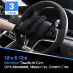 10PCS Car Detailing Cleaning Kit Interior Cleaner, Car Detailing Brushes, Car Duster, Car Cleaning Gel, Microfiber Cleaning Cloth, Car Accessories Essentials Supplies Tools for Auto,Truck, Interior