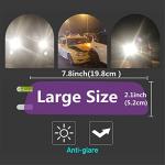 2 PCS Car Rear View Mirror Anti-Glare Film - Interior Rearview Mirror Membrane - Anti-Scratch Sticker - Safe Driving Protective Film