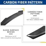 XPHAZZ Carbon Fiber Pattern F30 Spoiler PSM-Style Compatible with (2013-2018) 3 Series F30 Sedan / F80 M3 Sedan