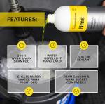 KOCHCHEMIE NanoMagic Shampoo - Auto Soap with Gloss Cleaning, Water-Repellent, Nano Shampoo Layer (1 Liter)