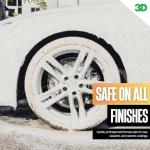 3D Ultimate Wash - 1 Gallon - pH Neutral Car Wash Soap with Ultra Foam, Scratch-Free, High-Foaming Shampoo for Paint Protection, Safe for All Finishes