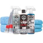 Chemical Guys Car Interior Detailing Kit - VRP Protectant, Nonsense Cleaner, Streak Free Glass Cleaner, 3 Detailing Brushes, 3 Towels, 2 Applicators, 11-Items