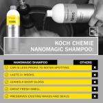 KOCHCHEMIE NanoMagic Shampoo - Auto Soap with Gloss Cleaning, Water-Repellent, Nano Shampoo Layer (1 Liter)