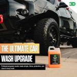 3D Ultimate Wash - 1 Gallon - pH Neutral Car Wash Soap with Ultra Foam, Scratch-Free, High-Foaming Shampoo for Paint Protection, Safe for All Finishes