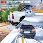 VEIYIE Roadside Emergency car kit for Vehicles, Car First Aid Emergency kit with Portable Air Compressor, Heavy Duty Jumper Cables, Tow Strap, Road Trip Essentials Safety kit, New Driver Gifts