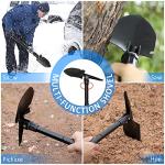 AUTODECO Car Emergency Roadside Kit Safety Assistance Kit for Vehicle with Shovel Jumper Cable First Aid Kit