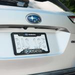 Subaru Badge License Plate Frame