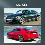 SCITOO Spoiler Wing Fits for 2010-2016 for Audi A5 Coupe Glossy Black M4 Style Rear Trunk Spoiler Wing