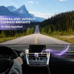 Air Jungles Lavender Scent Car Air Freshener Vent Clip, 6 Count Long Lasting Up to 180 days, Natural Essential Oil Car Fragrance for Women and Men, Odor Eliminator - 4ml Each